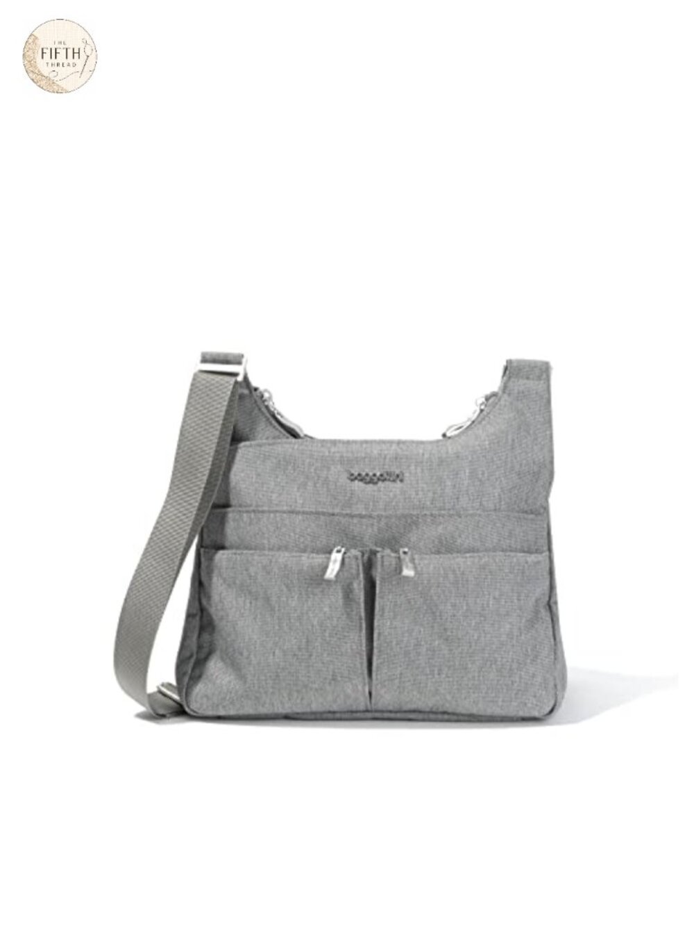 Lightweight Water-Resistant Nylon Crossbody Travel Bag with Adjustable Strap